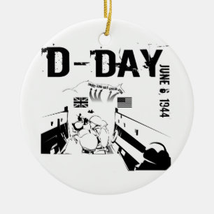 D-TAG 6. Juni 1944 Keramik Ornament