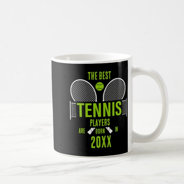 D Tennis Birth Year Name Birthday  Kaffeetasse (Rechts)