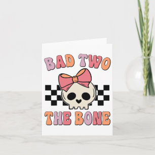 D Two the bone Birthday 2 Years Old Birthday Kid G Karte