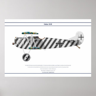 D.VII Jasta 6 Poster