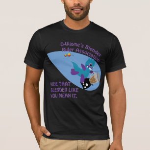 D-Waynes Mischmaschinen-Reiter-Vereinigungs-T - T-Shirt