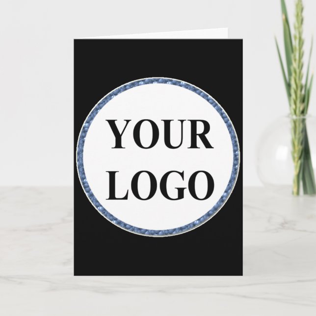 D Weihnachtsgeschenk Ized Idee Logo Baby  Karte (Vorderseite)