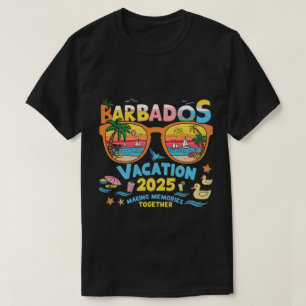 DA60-Barbados Urlaub 2025 Erinnerungen Matching T-Shirt
