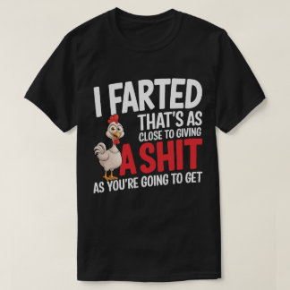 DA71-I Farted Funny Joke Troll Menschen, die gerne T-Shirt