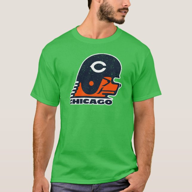 DA BEARS THROWBACK SZN (Weiße Umrandung) T-Shirt (Vorderseite)