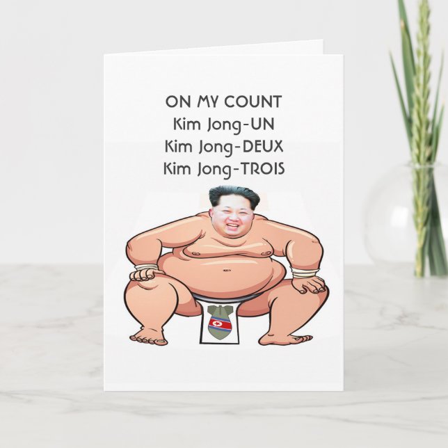 Da Bomb Birthday Card Karte (Vorderseite)