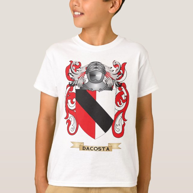 DA-Costa-Wappen T-Shirt (Vorderseite)