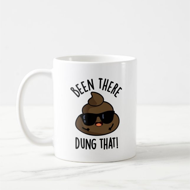 Da Dung, dass lustige Kack Pun Kaffeetasse (Links)