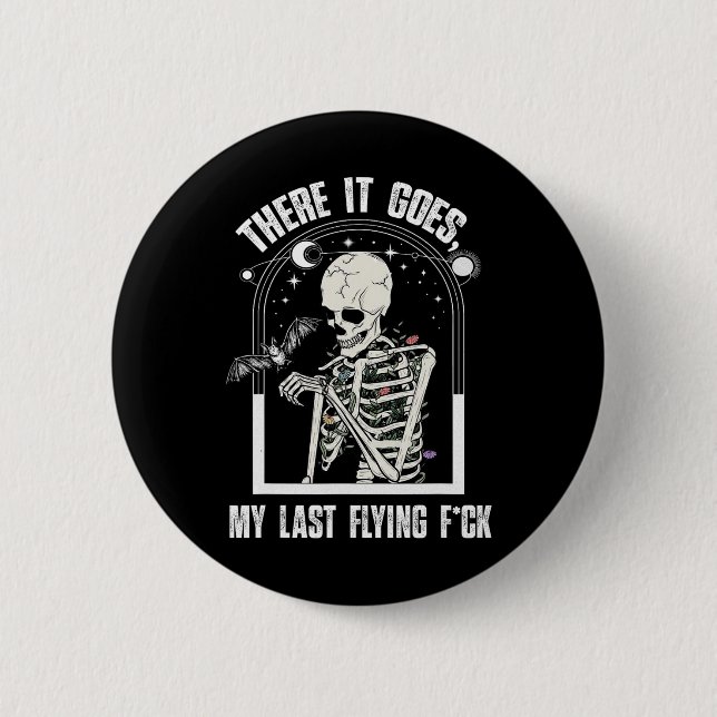 Da geht es um mein letztes Flying Fun Halloween Sk Button (Vorderseite)