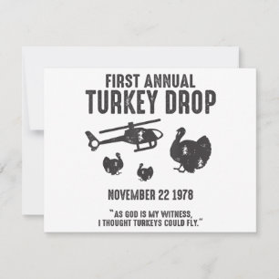 Da Gott mein Zeuge ist, dachte ich, dass Truthühne