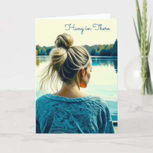 Da hängen   Überwinden schwieriger Zeiten Karte