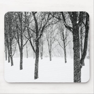 da ich mich auf die Seite der Bäume stelle Mousepad