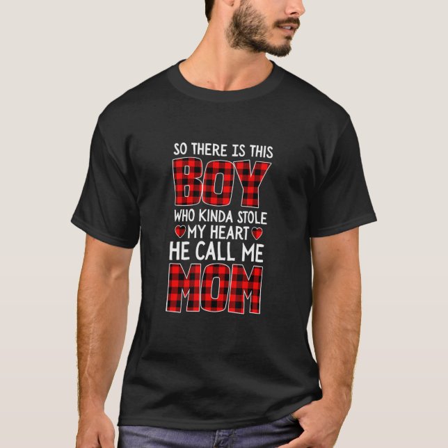 Da ist also dieser Junge, der mir das Herz gestohl T-Shirt (Vorderseite)