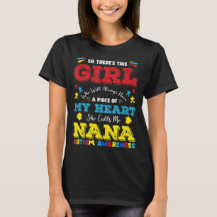 Da ist also dieses Mädchen, das immer ein Stück ha T-Shirt