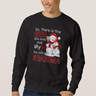 Da ist also dieses Mädchen, das mir mein Herz gest Sweatshirt