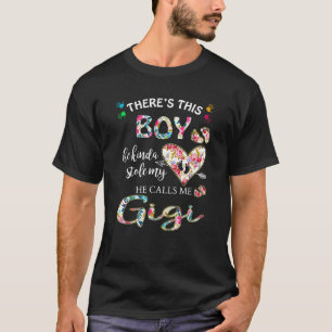 Da ist dieser Junge, den Kinda gestohlen hat, den T-Shirt