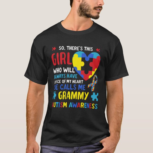 Da ist dieses Mädchen, das sie mich Grammy Gigi Au T-Shirt (Vorderseite)