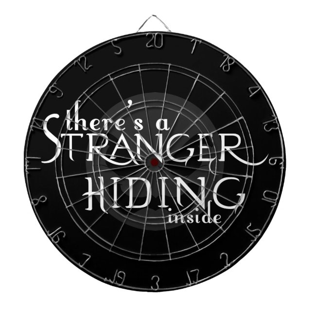 Da ist ein Fremder Dartscheibe (vorne)