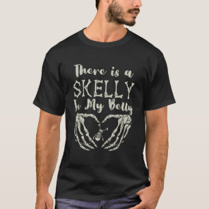 Da ist ein Skelett in meinem Bauch Lustiges Hallow T-Shirt