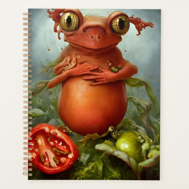 Da ist eine Kreatur in meinem Salat Planer (Vorderseite)