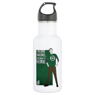 Da ist Sheldon. Edelstahlflasche