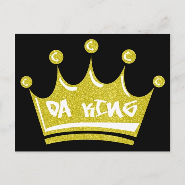 Da King Postkarte (Vorderseite)
