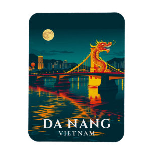 Da Nang Dragon Bridge Vietnam Travel Magnet