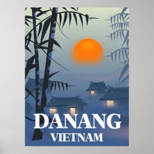 Da Nang Vietnam Travel Poster