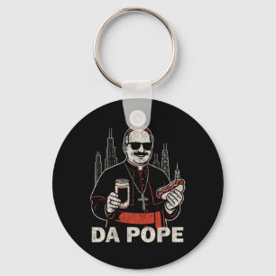 Da Pope aus Amerika Chicago Papst Leo Xiv Funny Vi Schlüsselanhänger