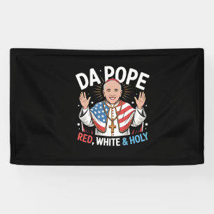 Da Pope aus Amerika Chicago Papst Leo XIV Provost Banner