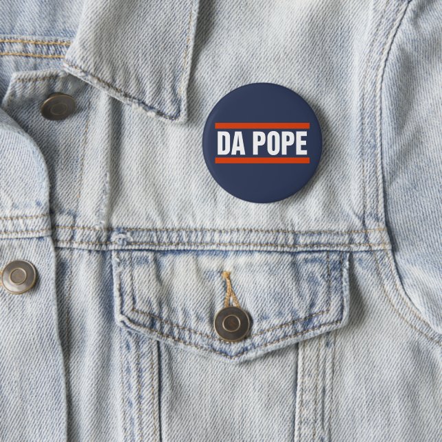 Da Pope aus Amerika Chicago Papst Leo XIV Provost Button (Beispiel)
