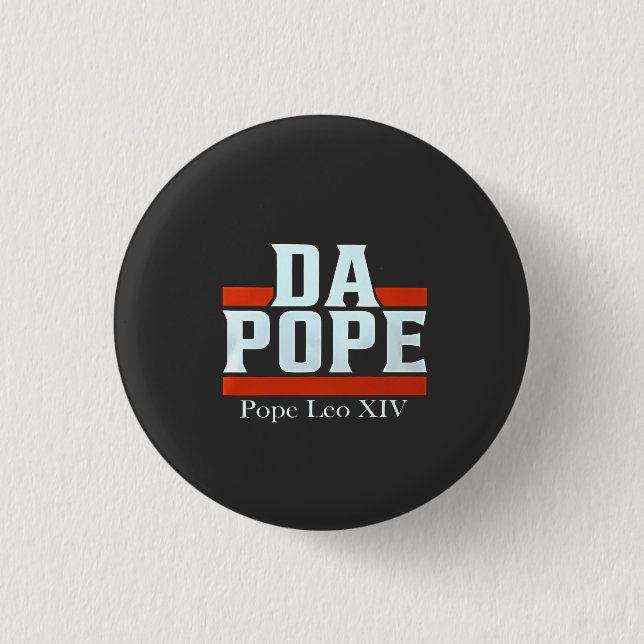 Da Pope aus Amerika Chicago Papst Leo XIV Provost Button (Vorderseite)