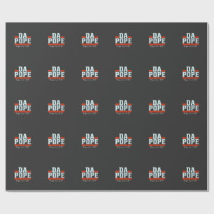 Da Pope aus Amerika Chicago Papst Leo XIV Provost Geschenkpapier