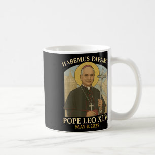 Da Pope aus Amerika Chicago Papst Leo Xiv Provost Kaffeetasse