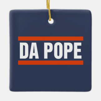 Da Pope aus Amerika Chicago Papst Leo XIV Provost Keramikornament