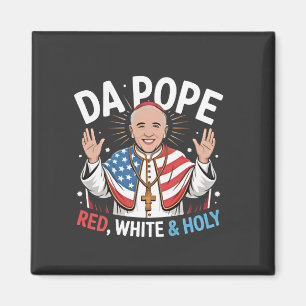 Da Pope aus Amerika Chicago Papst Leo XIV Provost Magnet