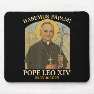 Da Pope aus Amerika Chicago Papst Leo Xiv Provost Mousepad