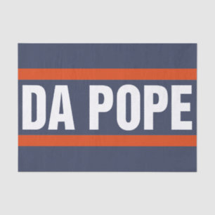Da Pope aus Amerika Chicago Papst Leo XIV Provost Seidenpapier