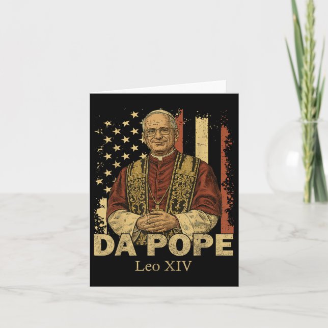 Da Pope Leo Karte (Vorderseite)
