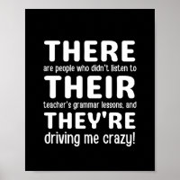 Da sind sie der englische Grammer Funny Teacher