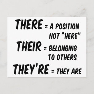 Da sind sie postkarte