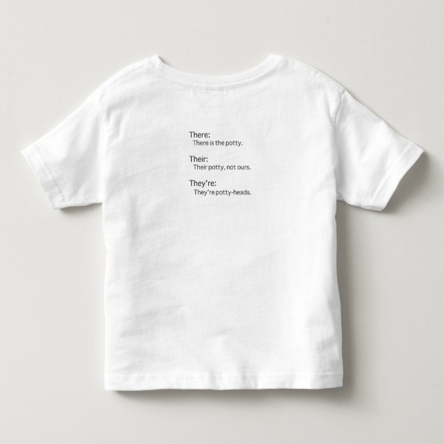 Da sind sie Shirt (Rückseite)