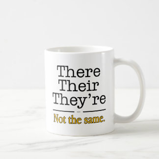 Da sind sie und sie. kaffeetasse