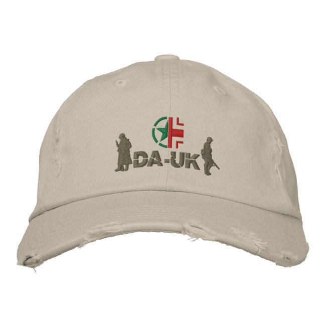 DA-UK Cap "Avalanche" bestickte Cap Bestickte Kappe (Vorderseite)