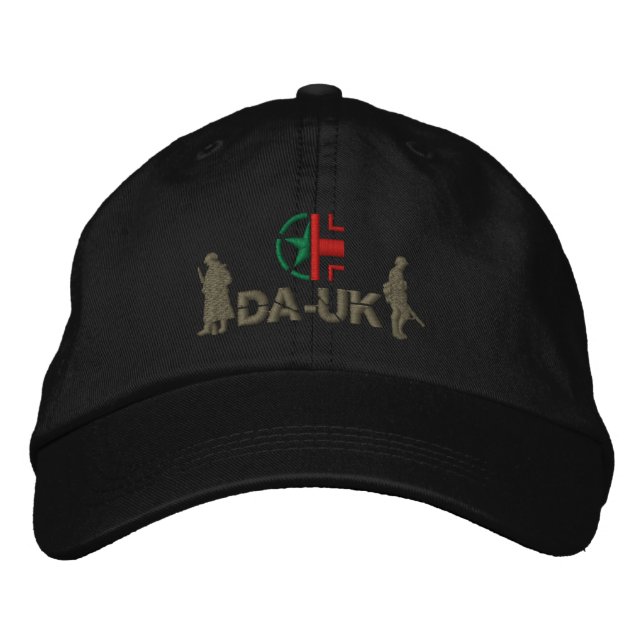DA-UK Cap "Flash" bestickt Bestickte Kappe (Vorderseite)