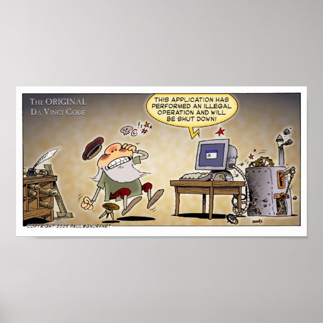 Da Vinci Code Poster (Vorne)