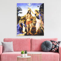 Da Vinci Die Taufe Christi Fine Art Classic