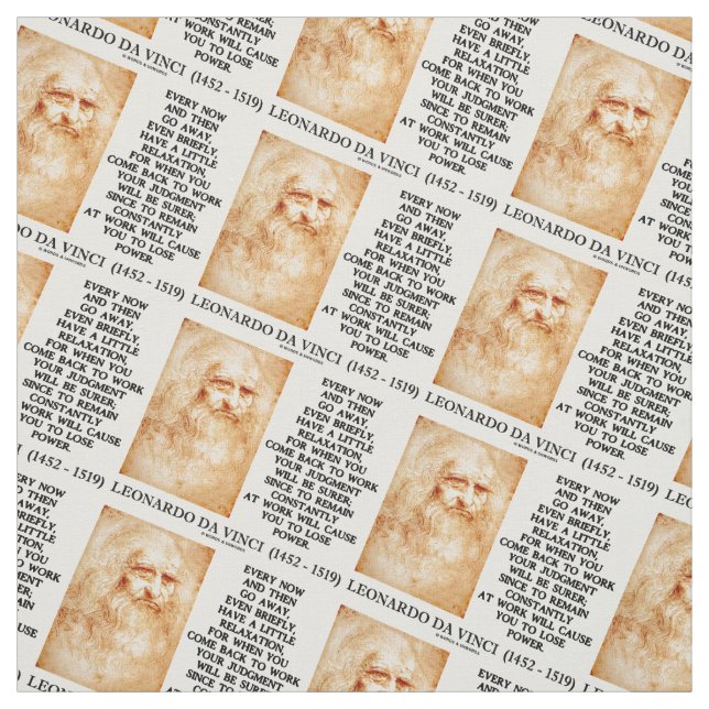 da Vinci haben ein wenig Stoff (Muster)
