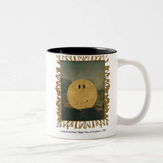 da vinci Happy Gesicht Tasse (Rechts)