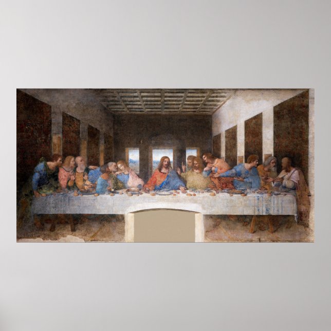 Da Vinci ist das letzte Abendessen Poster (Vorne)